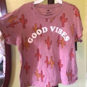Groovy Cactus Purple Shirt